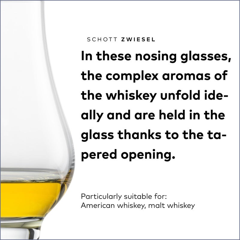 SCHOTT ZWIESEL Bar Special Whiskey Nosing Tumbler (Set of 6), Special Nosing Glass for Whiskey, Dishwasher-Safe Tritan Crystal Glasses, Made in Germany (11 Ounce) - Image 3
